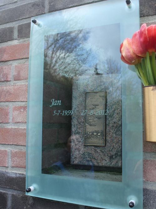 Sluitplaat glas Sluitplaat glas