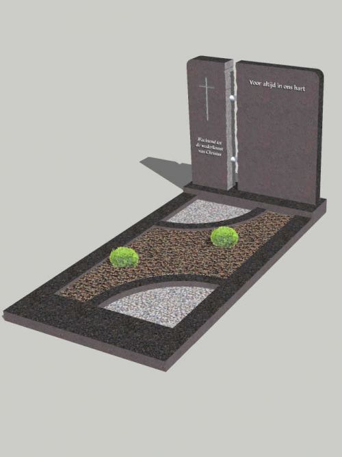Eigen ontwerp grafmonument Eigen ontwerp grafmonument
