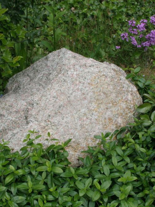 Ruwe steen zwerfkei Deens graniet Ruwe steen zwerfkei Deens graniet