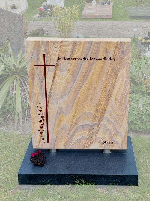 Staand monument Rainbow Sandstone Staand monument Rainbow Sandstone